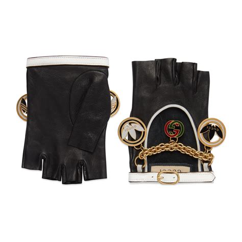 adidas x Gucci leather gloves 